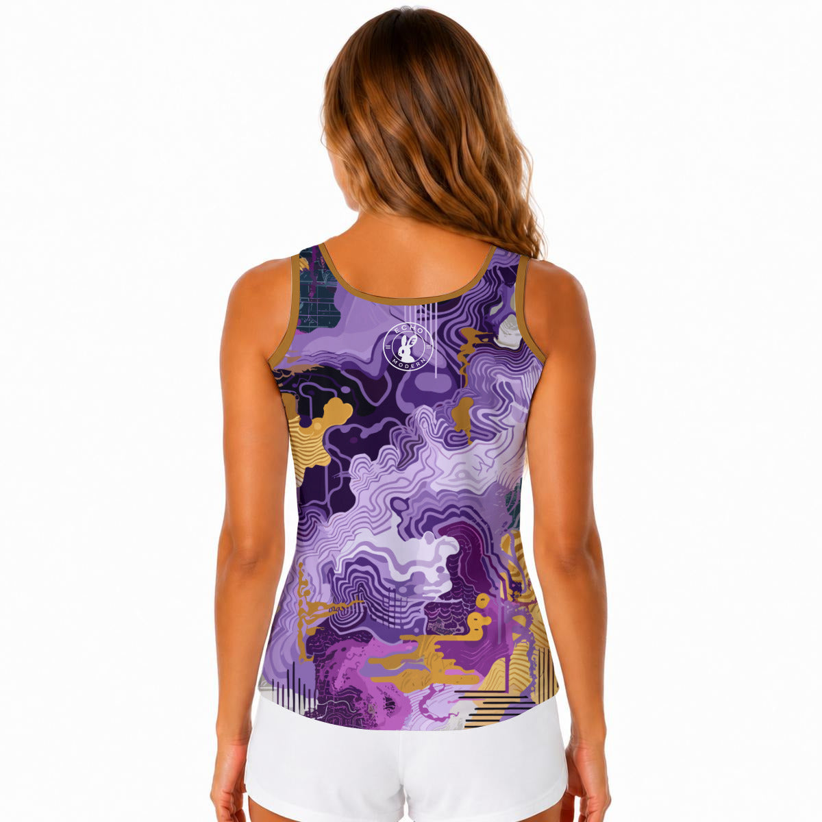 Coral Sport Tank | Built-In Bra