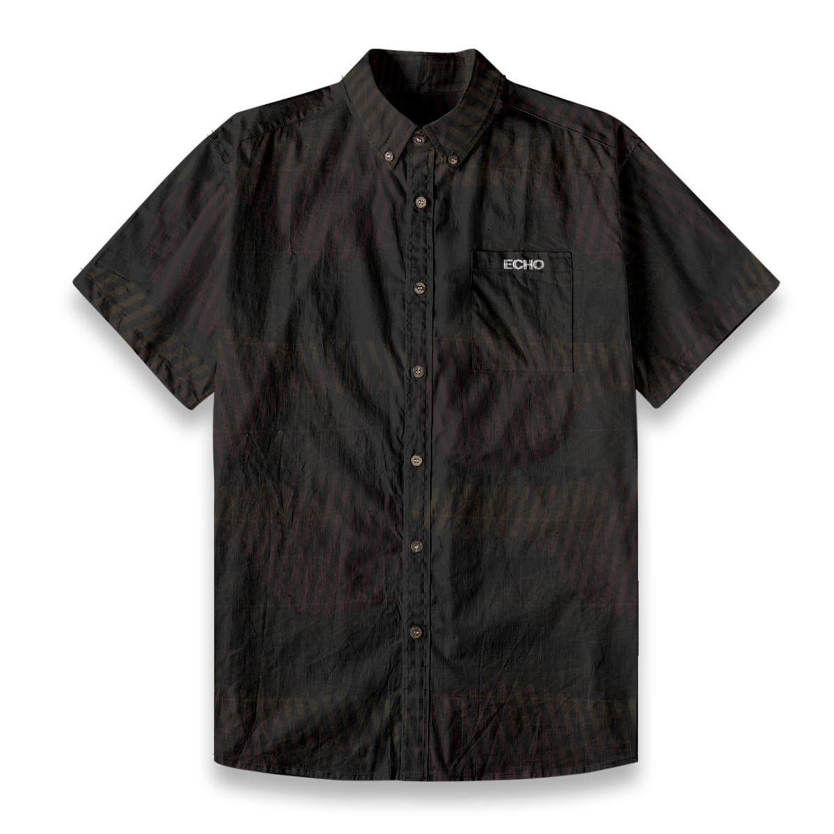 Forest Cotton Button Down Shirt