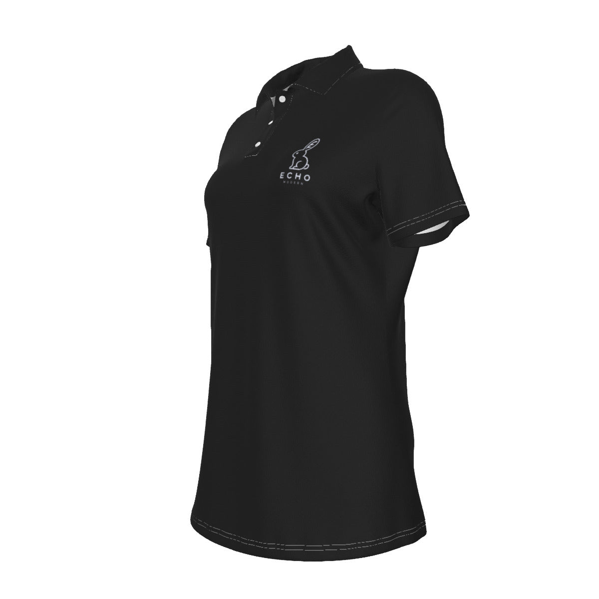 Women's Black Ebun UV Polo