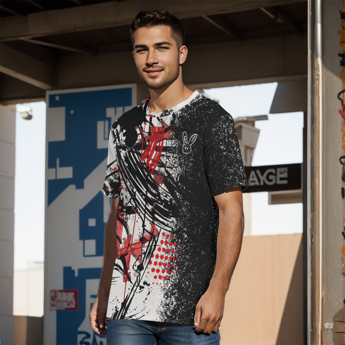 Trash Polka Tri-Blend Tee