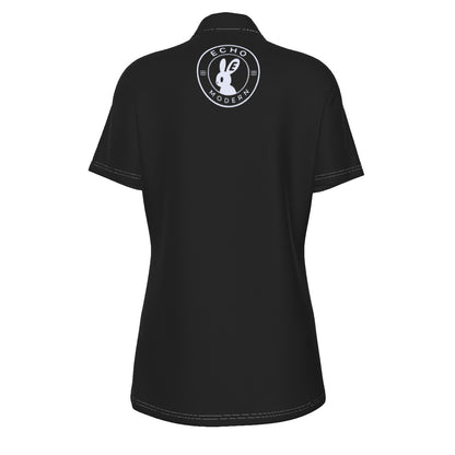 Women's Black Ebun UV Polo