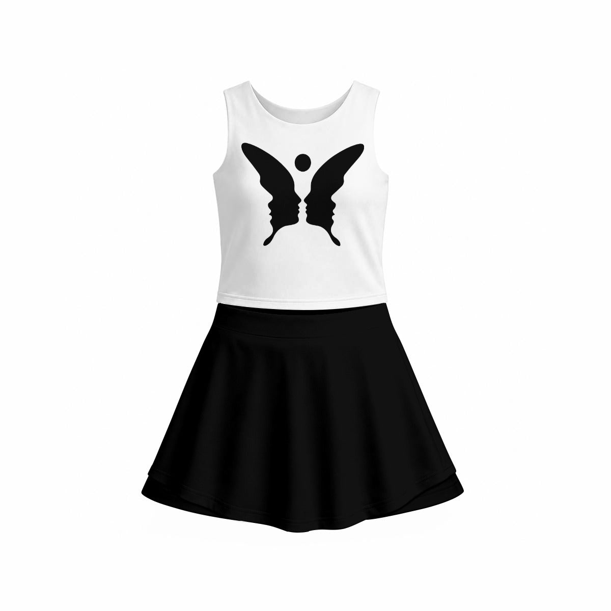 Inner Beauty Triple-Layer Vest Skirt Set