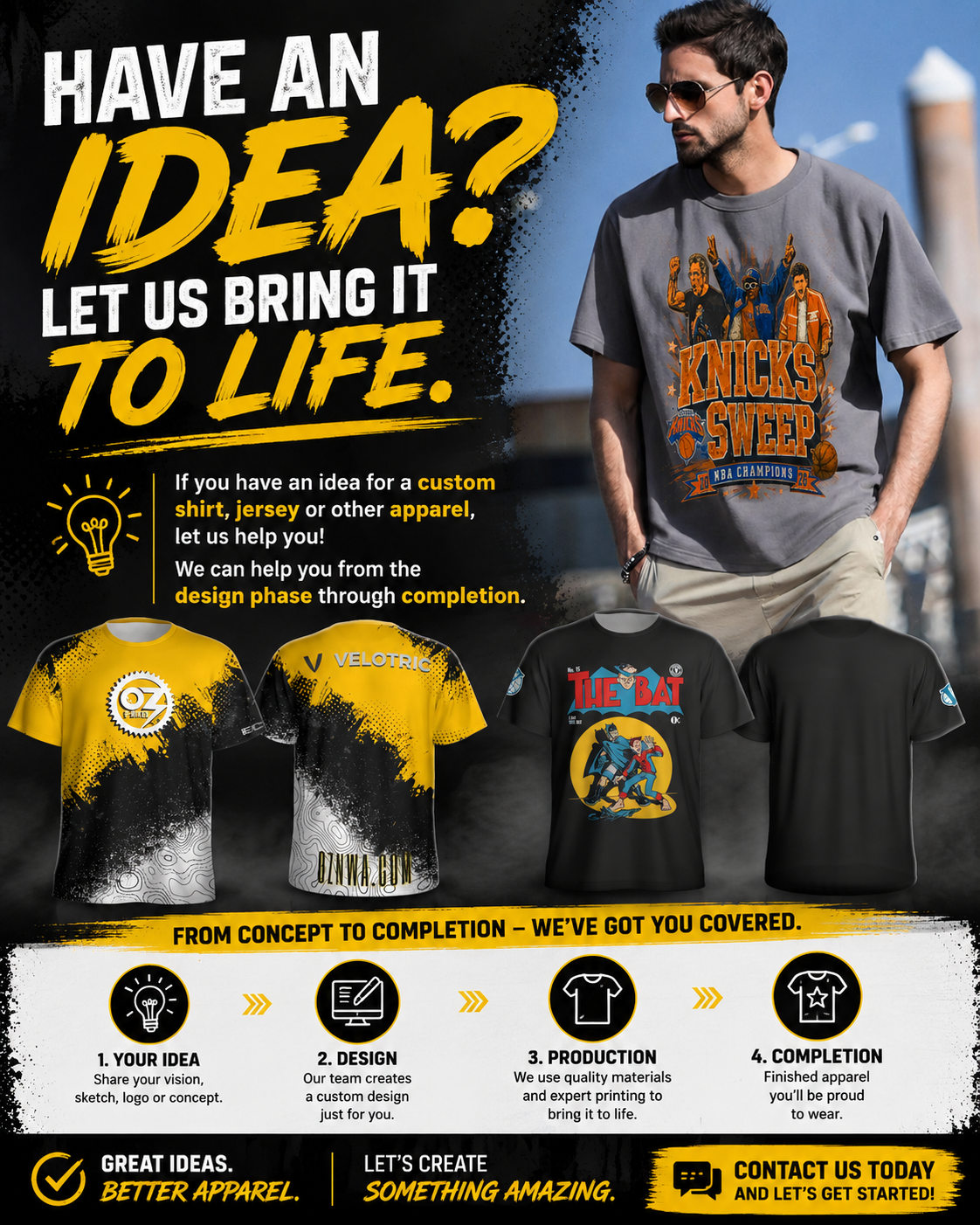 Custom Apparel Design
